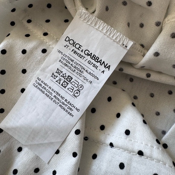 DOLCE & GABBANA Polka Dot Crewneck - Picture 7 of 10